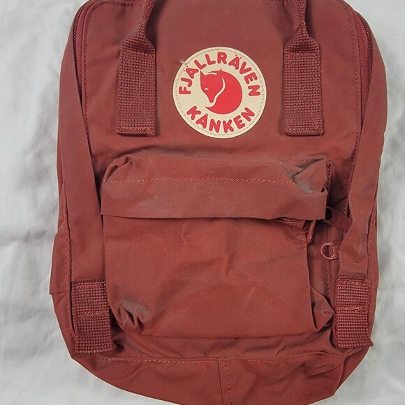 Fjallraven Kanken Backpack Deep Red Backpack Travel Casual School College Out main image 8